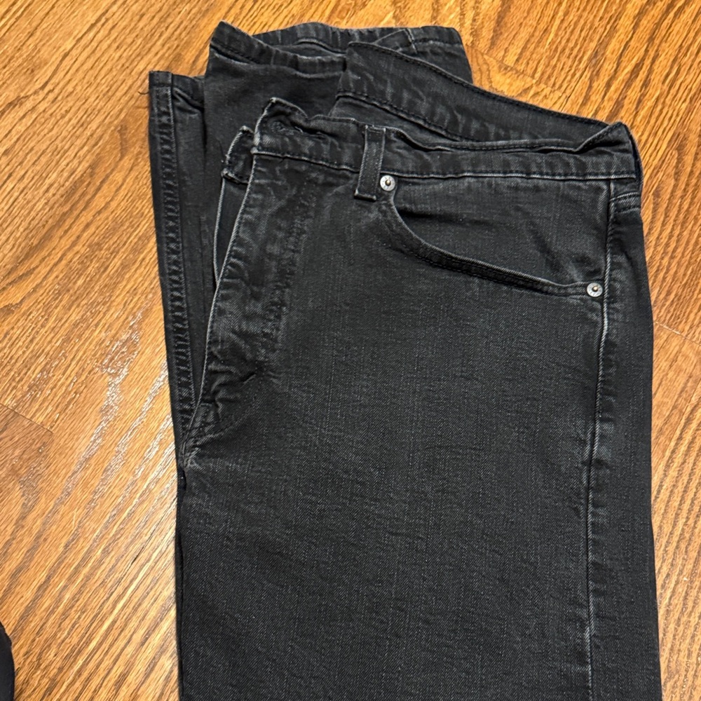 Levi's Black 505 jeans 36 X 32